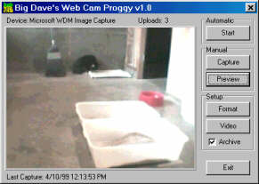 The WebCam Software